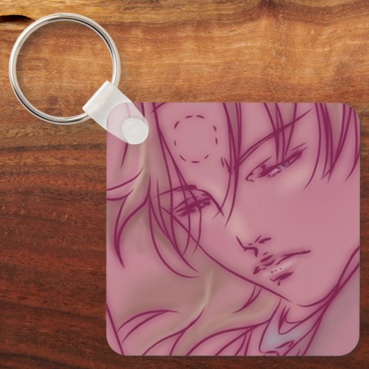 Kawaii Anime Schlüsselanhänger (Vorderseite)