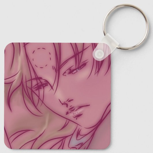 Kawaii Anime Schlüsselanhänger (Rückseite)