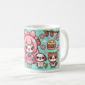 kawaii anime tierno kaffeetasse (VorderseiteRechts)