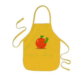 kawaii Apfel-Schürze Kinderschürze