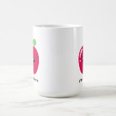 Kawaii Apple Kaffeetasse (Mittel)