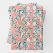 Kawaii Art 3 Packpapier Blätter im japanischen Sti (Beispiel)