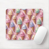 Kawaii Art Ice Mousepad (Mit Mouse)