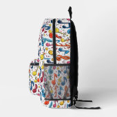 Kawaii Art Musical Notes Abstrakt Bedruckter Rucksack (Rechts)
