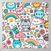 Kawaii Art Poster (Vorne)