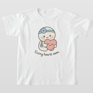 Kawaii-Arzt repariert bald Herzen-Shirt T-Shirt