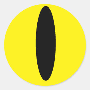 Kawaii Augenaufkleber Runder Aufkleber