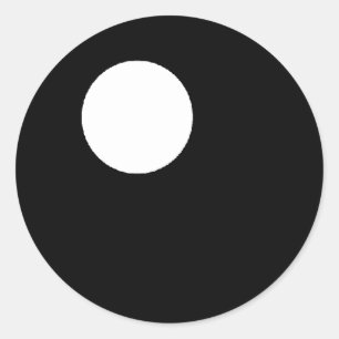 Kawaii Augenaufkleber Runder Aufkleber