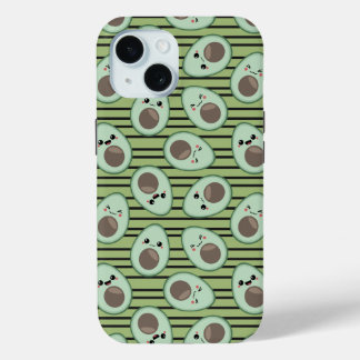 Kawaii Avocado Pattern Case-Mate iPhone Hülle