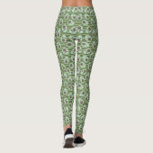 Kawaii Avocado Pattern Leggings (Rückseite)