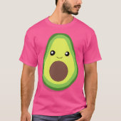 Kawaii Avocado T-Shirt (Vorderseite)