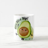 Kawaii Avocado Tasse - Niedlich & glücklich Design (Mittel)