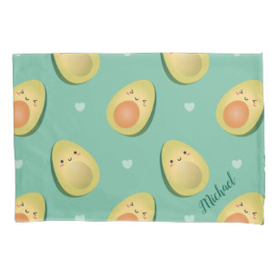 Kawaii Avocados ließen uns Avocuddle Muster Kissenbezug