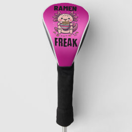 Kawaii Axalotl aß Ramen Golf Headcover