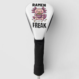 Kawaii Axalotl aß Ramen Golf Headcover