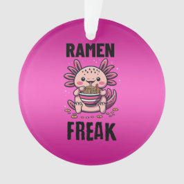 Kawaii Axalotl aß Ramen Ornament