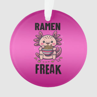Kawaii Axalotl aß Ramen Ornament