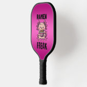 Kawaii Axalotl aß Ramen Pickleball Schläger (Links)