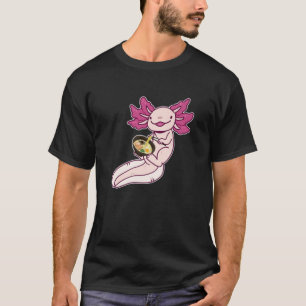 Kawaii Axolotl Eat Ramen Japanisch Noodles Axolotl T-Shirt