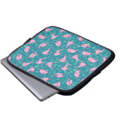 Kawaii Axolotl im Ocean Electronics Bag Laptopschutzhülle (Vorne Knopf)
