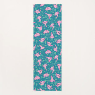 Kawaii Axolotl im Ocean Yoga Mat Yogamatte
