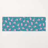 Kawaii Axolotl im Ocean Yoga Mat Yogamatte (Vorderseite (Horizontal))