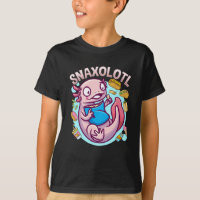 Kawaii Axolotl Niedlich Food-Liebhaber Amphibien