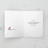 Kawaii Axolotl Pun Valentine Card Karte (Innenseite)