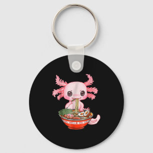 Kawaii Axolotl Ramen Food Japanisch Funny Graphen  Schlüsselanhänger