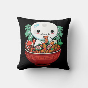 Kawaii Axolotl Ramen Japanisch Anime Lover Teen Gi Kissen