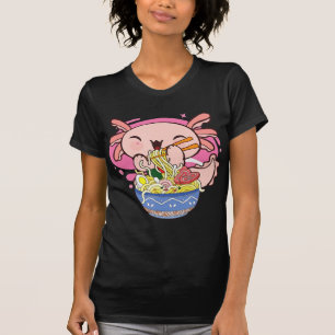 Kawaii Axolotl Ramen Japanisch Anime Noodle Kinder T-Shirt