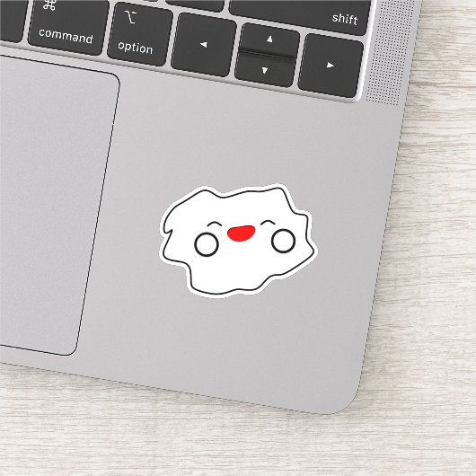Kawaii Baby Cloud Vinyl Sticker (Ausschnitt)