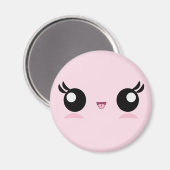 Kawaii Baby Face Magnet (Vorderseite/Rückseite)