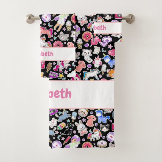 Kawaii Badhandtuch Set (Insitu)