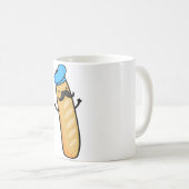 Kawaii Baguette Kaffeetasse (VorderseiteRechts)