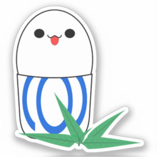 Kawaii Balut Egg Vinyl Sticker