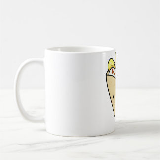 Kawaii Bananen- und Sahne-Crepe Kaffeetasse