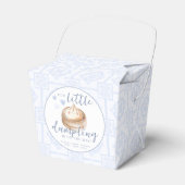 Kawaii Bao Baby Shower Favor Box - Blue Geschenkschachtel (Vorderseite)