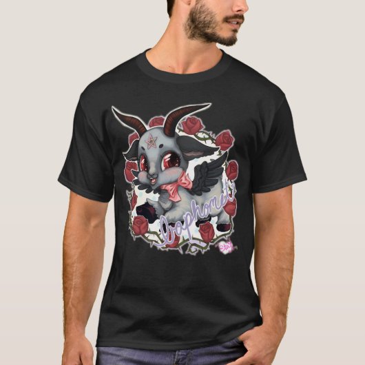 Kawaii Baphomet T-Shirt (Vorderseite)