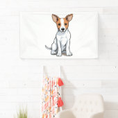 Kawaii Basenji Puppy Banner (Insitu)