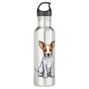 Kawaii Basenji Puppy Edelstahlflasche