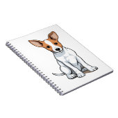Kawaii Basenji Puppy Notizblock (Rechte Seite)
