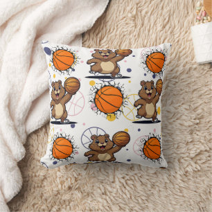 Kawaii Basketball Gopher Druck Kissen