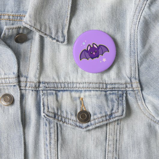 Kawaii Bat Button (Beispiel)