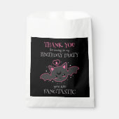 Kawaii Bat Halloween Geburtstagsparty Geschenktütchen (Vorderseite)