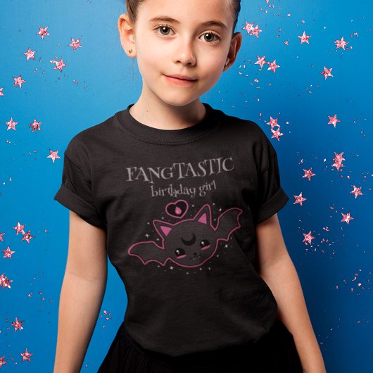 Kawaii Bat Halloween-Girl-Party T-Shirt