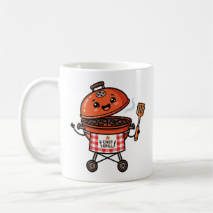 Kawaii-BBQ-Grill-Koch zum Vatertag Kaffeetasse