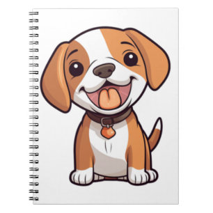Kawaii Beagle Puppy Notizblock