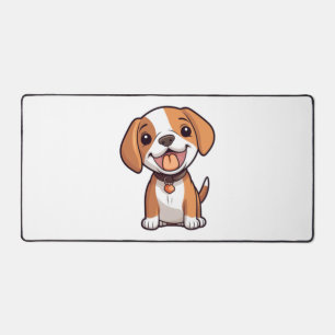 Kawaii Beagle Puppy Schreibtischunterlage