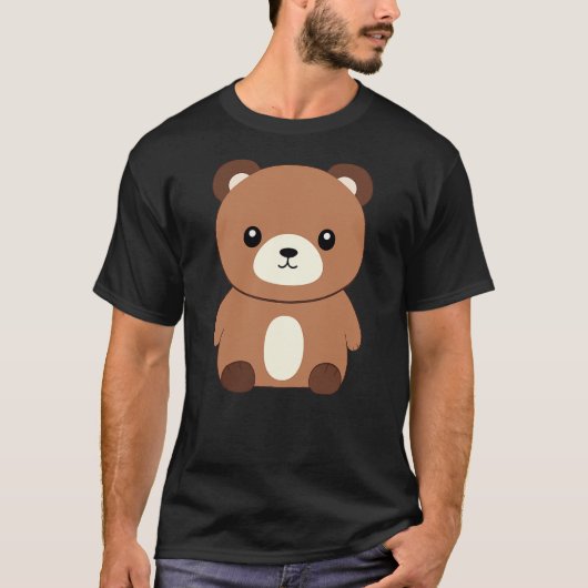 Kawaii Bear T-Shirt (Vorderseite)